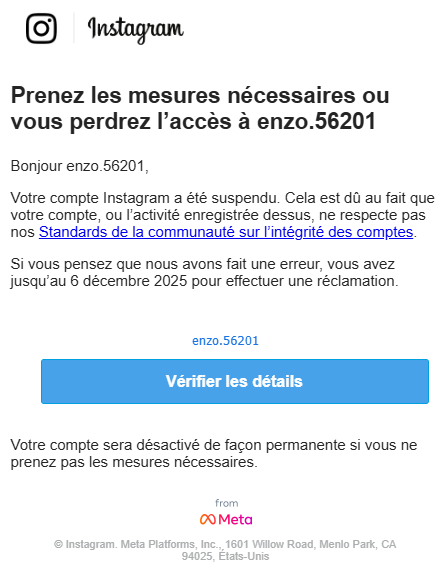 Une vague de bannissements sur Instagram en 2025