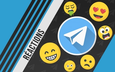 Achetez des réactions de messages sur Telegram